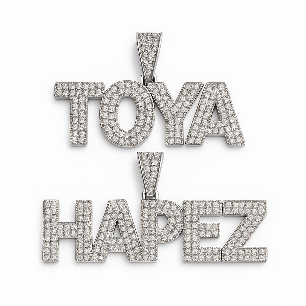 Chaine + Pendentif Personnalisé Style ICE (À partir de 39,99 €)