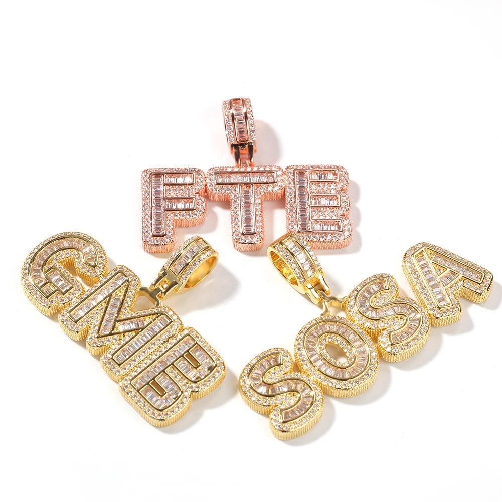 Chaine + Pendentif Personnalisé Style LUXURY (À partir de 44,99 €)