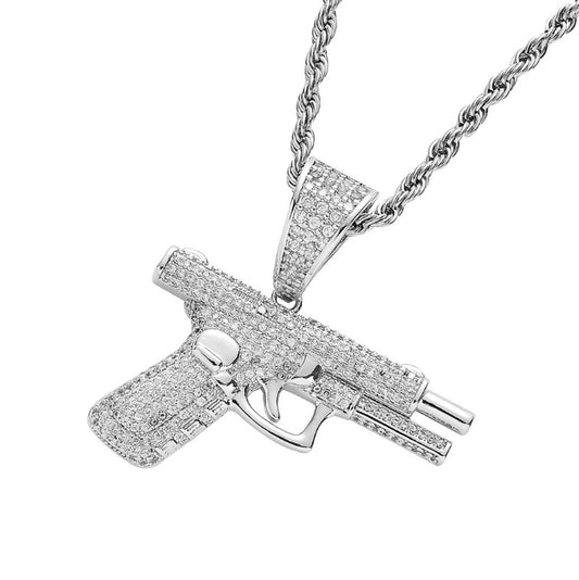 Chaine + Pendentif GUN